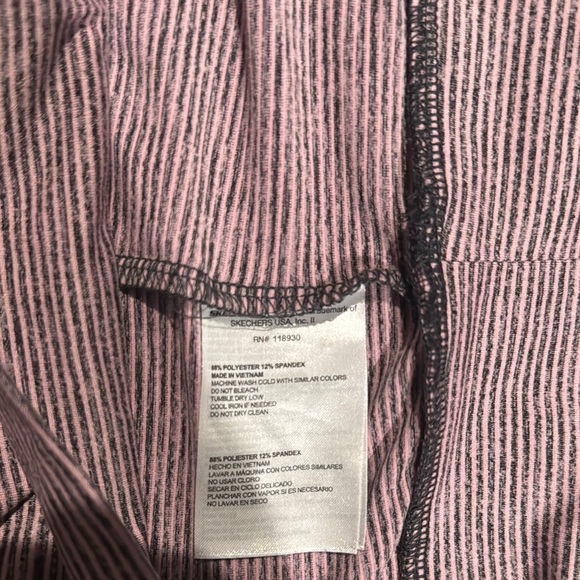Skechers Pink Long Sleeve Hoodie Sweatshirt - Picture 8 of 8